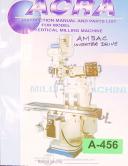 Acra-Acra PK-GRSM Turreet Milling Machine, Operation - Maint - Parts Lists Manual-PK-GRSM-04